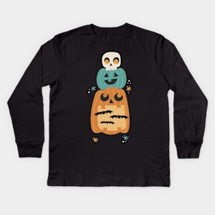 Spooky Season Kids Long Sleeve T-Shirt